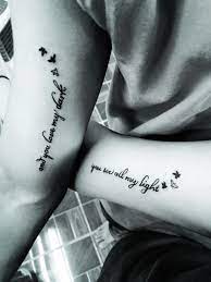 I Got A Matching Tattoo With My Boyfriend Today Tattoo For Boyfriend Matching Best Friend Tattoos Matching Cousin Tattoos