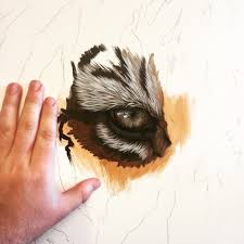 The nose is a mix of yellow and pink. How To Paint Realistic Tiger Eyes In Acrylic Studio Wildlife