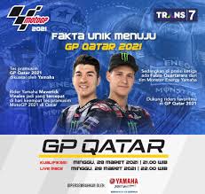 March 22, 2021 march 27, 2021 singh shankar mohan moto gp after a crazy motogp round in year 2020 action is back for the year 2021. Link Live Streaming Nonton Motogp Qatar 2021 Di Tv Online Trans7 Hari Ini Minggu 28 Maret 2021 Kabar Lumajang