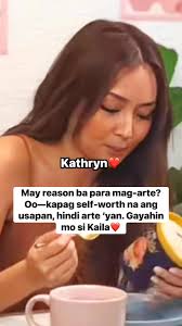 Even after choices were made and paths were taken, Kathryn still seems to  seek the attention of Daniel—proof that letting go is harder when the heart  hasn't fully moved on🥹 #KathrynBernardo #DanielPadilla #