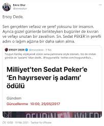 Sedat peker'in videoları için imdb'de açılan 'sedat peker vs akp' sayfası, yayından kaldırıldı. Sedat Peker E Yakin Isimden Ersoy Dede Ye Vefayi Unutan Bir Zavallisin