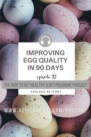 Improve Your Egg Quality In 90 Days Check Out This Episode Of Howtogethealthy Getpregnant Fertility Fertilityc Egg Quality Fertility Fertility Diet Recipes