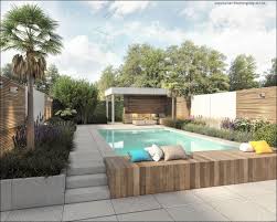 Tuinontwerp Moderne Tuin Temse Vakantiegevoel Pool Houses Pool Landscaping Backyard Garden Layout