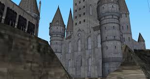Hogwarts Castle Harry Potter And The Forbidden Journey Ride At Universal Studios 3d Model Hogwarts Castle Hogwarts Harry Potter