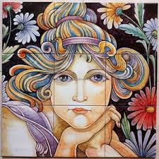 Horse Tiles Hand Painted Indoor/outdoor Portuguese Tiles Ref. PT2186