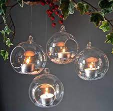 There is a minimum order of 4 pieces. Buy Decorate India Tealight Glass Candle Holders Crystal Clear Hanging Glass Planters For Indoor And Outdoor Decoration Hanging Glass Pots For Plants Home Decor Gifts 4 Inch 1 Glass Hanging Pot