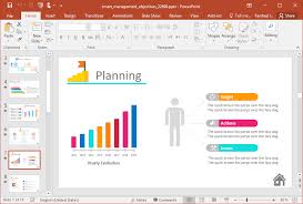 Smart goal is a short acronym used to help someone accomplish their goals. Animated Smart Management Objectives Powerpoint Template