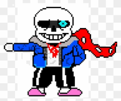 How else is he able to fight immediately after he. Genocide Sans Colored Sprite By Supercrafterpl Sans Undertale Png Clipart Full Size Clipart 3672222 Pinclipart