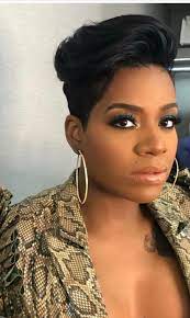 Fantasia barrino's hairstyle blended in with the red carpet at the american idol season 7 grand finale. Pin On Hair Inspo