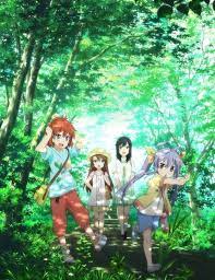 Non Non Biyori Repeat Gets 7 6 2015 Premiere Key Visual Anime Herald Anime Eng Sub Anime Non Non Biyori