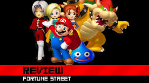 When you complete the following tasks the corresponding board will become availalbe. Review Fortune Street Destructoid