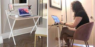 Create a space that allows you to work at ease by browsing our. This Foldable Desk For Working From Home Is Under 100