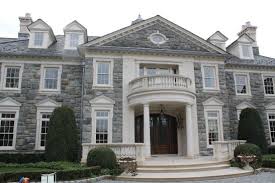 Estates At Alpine Stone Mega Mansion Alpine Stone Home Nj Stone Mansions Legacy Stoneworks Portfolio Stone Mansion Mansions Stone Houses