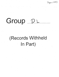 FOIA/PA-2011-0118, FOIA/PA-2011-0119 & FOIA/PA-2011-0120