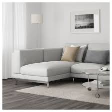 Ektorp ikea ecksofa 2+2 abdeckung. Nockeby 3er Sofa Mit Recamiere Links Tallmyra Weiss Schwarz Verchromt Ikea Deutschland 3er Sofa Chaiselongue Kleines Sofa