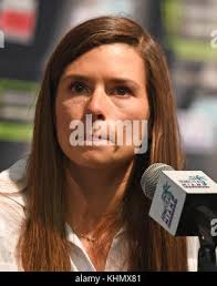 Homestead, FL, USA. 17th Nov, 2017. Danica Patrick driver of the #10 Aspen  Dental Ford, speaks during a press conference announcing her retirement  from full-time racing at Homestead-Miami Speedway
