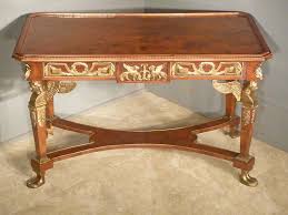 Egyptian Revival Coffee Table With Brass Mounts Brass Coffee Table Coffee Table Table