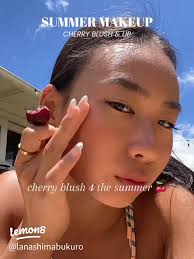 Summer Cherry Blush & Lip Routine 🍒