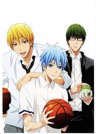 Ryōta Kise Tetsuya Kuroko And Shintarō Midorima Kuroko No Basket Kuroko No Basket Characters Kuroko