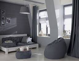 Couleur Peinture Salon Degrade De Gris Clair Et Gris Galet Leroy Merlin Chambre Ado Deco Chambre Ados Deco Chambre