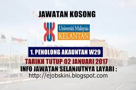 Aug 21, 2020 · jobs at universiti malaysia kelantan (umk) when people think of universiti malaysia kelantan (umk), they think of one of the most prestigious academic institutions anywhere—a culture of research and entrepreneurship, where freedom to innovate continually extends the horizon of the possible. Jawatan Kosong Universiti Malaysia Kelantan Umk 02 Januari 2017