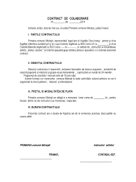 Au convenit să încheie prezentul contract de prestări de servicii, cu respectarea următoarelor clauze buna ziua!eu vreau sa inchei un contract de colaborare sau pretari servicii sub comision !care este cea mai adecvata formulare de contract dintre o pesoana fizica si o firma.firma este din. Contract De Colaborare Doc