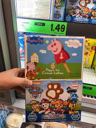 Peppa pig ijsjes lidl : Peppa Pig Paw Patrol Ice Cream Money Saver Online Facebook