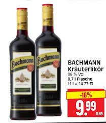 Unsere redakteure haben früchten es uns zur mission. Bachmann Krauterlikor 0 7l Angebot Bei Edeka Herkules