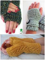 {30+ freebies} here's a fine collection of free patterns for fingerless gloves (and handwarmers) that i've gathered from around the 'net and culled from my bookmarks. 14 Knit And Crochet Fingerless Gloves Patterns By Fiberartsy Com