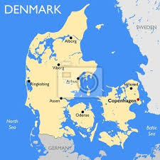 1.000 lire bimetalliche cartina errata europa la prima emissione di questa moneta recava al rovescio una cartina errata dell'europa: Danimarca Mappa Carta Da Parati Carte Da Parati Copenhagen Politico Europa Myloview It