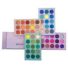 Large size theme palettes | qing beauty. Beauty Glazed Makeup Palette 60 Colours Highly Pigmented Colour Chart Durable Eyeshadow Palette Matte And Shimmer Mixable Eyeshadow Makeup Professional Eye Cosmetics Amazon De Beauty