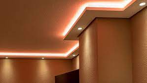 Hierbei hab ich eine led stripe als indirekte beleuchtung gewählt. Led Stuckleisten Lichtvoutenprofile Fur Indirekte Beleuchtung Bendu