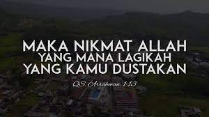 Pertama, ilmu pengetahuan yang didasarkan pada tafakkurdan penggunaan akal yang dengannya allah telah membedakan manusia dari. Nikmat Allah Yang Mana Lagikah Yang Kau Dustakan Youtube