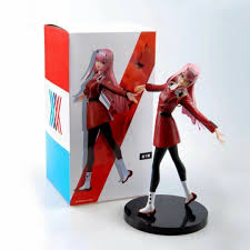 Red, white, and orange abstract digital wallpaper, anime, anime girls. Anime Darling In The Franxx Zero Two 02 Premium Figure Figurine New In Box Colorcard De