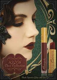 New Besame Classic Colour Lipstick In Noir Red Part Of Their 1920 S Deco Collection Designed In Collaborati Vintage Makeup Besame Cosmetics Vintage Cosmetics