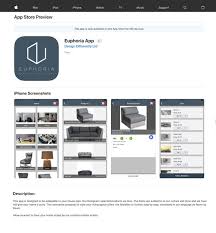 Iphone App Development For Home Furnishing Industry In Mauritius Euphoria Iphone App Development App Development Iphone Apps