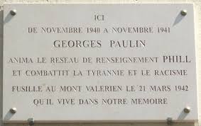 Du 18 juin 1940, 75006 paris. File Plaque Georges Paulin 3 Place Du 18 Juin 1940 Paris 6 Jpg Wikimedia Commons