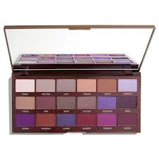 violet chocolate palette