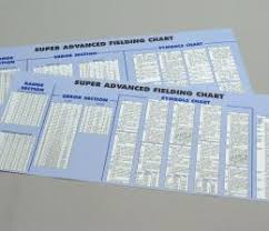Super Adv Fielding Chart Cardboard
