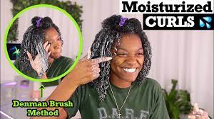 It's used to detangle natural 3c and 4 curly type hair. This Denman Brush For Curly Hair Will Give You Perfect Curls