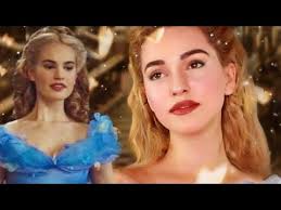 The cinematography is outstanding and all the actors are fabulous, especially kate blanchett, who plays wicked so spectacularly and lily james is fantastic as cinderella and helena bonham carter is unbelievable as the fairy godmother, and so funny too! Lily James Cinderella Makeup Transformation Tutorial Youtube
