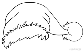 Coloring Pages Hats Printable Santa Hat Coloring Pages For Kids Cool2bkids Coloring Pages Coloring Pages For Kids Christmas Coloring Pages