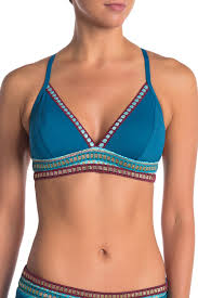 La Blanca Swimwear Running Stitch Triangle Bikini Top Hautelook