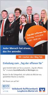 Neuen herausforderungen stellt man sich lieber zu zweit. Tag Der Offenen Tur Der Vr Bank Laupheim Illertal In Mietingen Laupheim Schwabische Zeitung