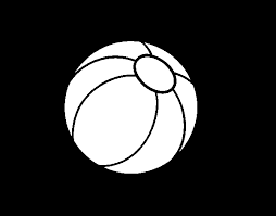 White soccer ball clip art. Beach Ball Coloring Page Coloringcrew Com