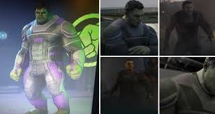 How tall is bruce banner as the hulk? Hulk Endgame Outfit Leak Side By Side With Screenshots Of Scenes From Avengers Endgame Playavengers