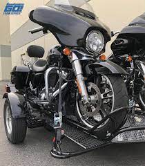 Go Series Dual Rail Ride Up Folding Motorcycle Trailer Motorcycle Trailer Motorcycle Trailer