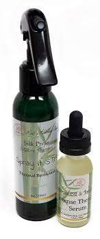 Buy Silk Press Kit Spray It Straight Heat Protectant Thermal Straightening System For Shiny Frizz Free Hair Prevents Damage Breakage With Vegan Keratin Shea Butter Aloe Marula Oil