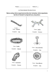 Maybe you would like to learn more about one of these? Latihan Mikroorganisma Jawapan