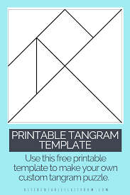 Printable Tangrams An Easy Diy Tangram Template The Kitchen Table Classroom Tangram Puzzles Printable Puzzles For Kids Tangram Printable